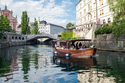 Ugodna plovba po Ljubljanici