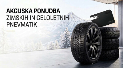 Ugodnost na zimske in celoletne pnevmatike